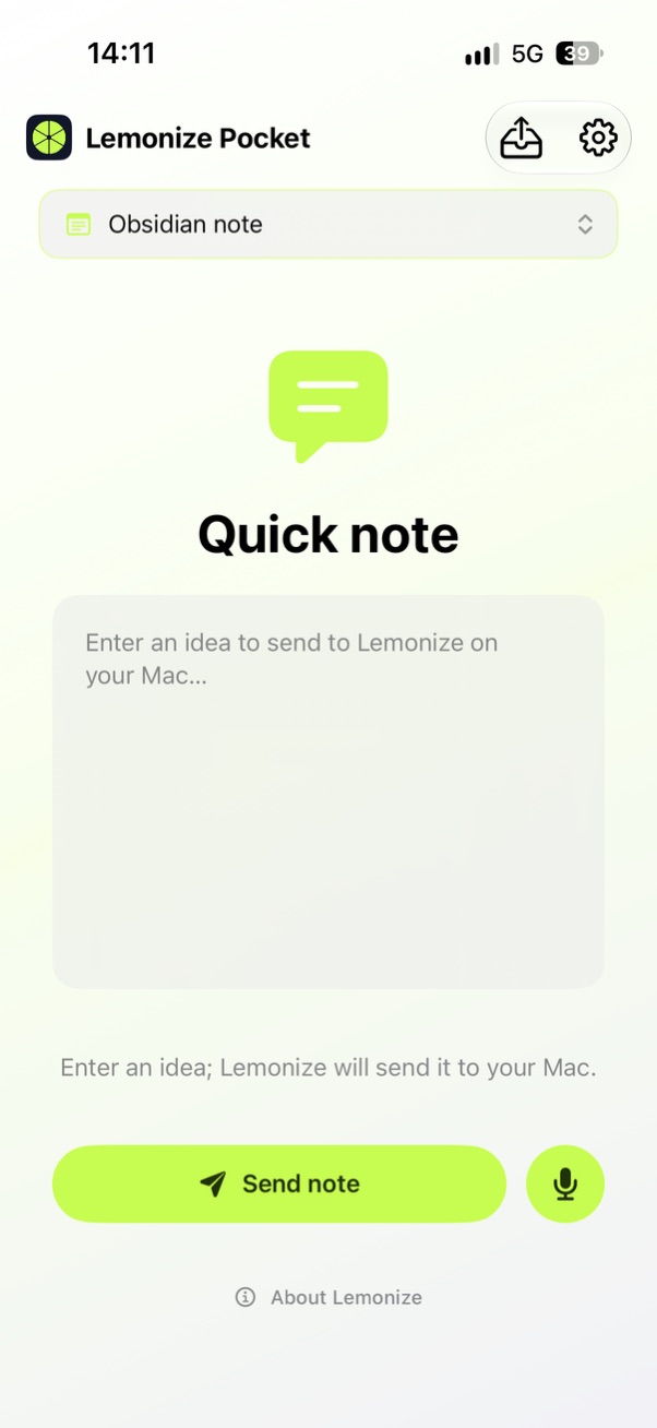 Lemonize Pocket